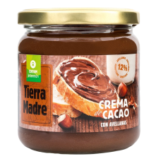 CREMA DE CACAO Y AVELLANA (400g)